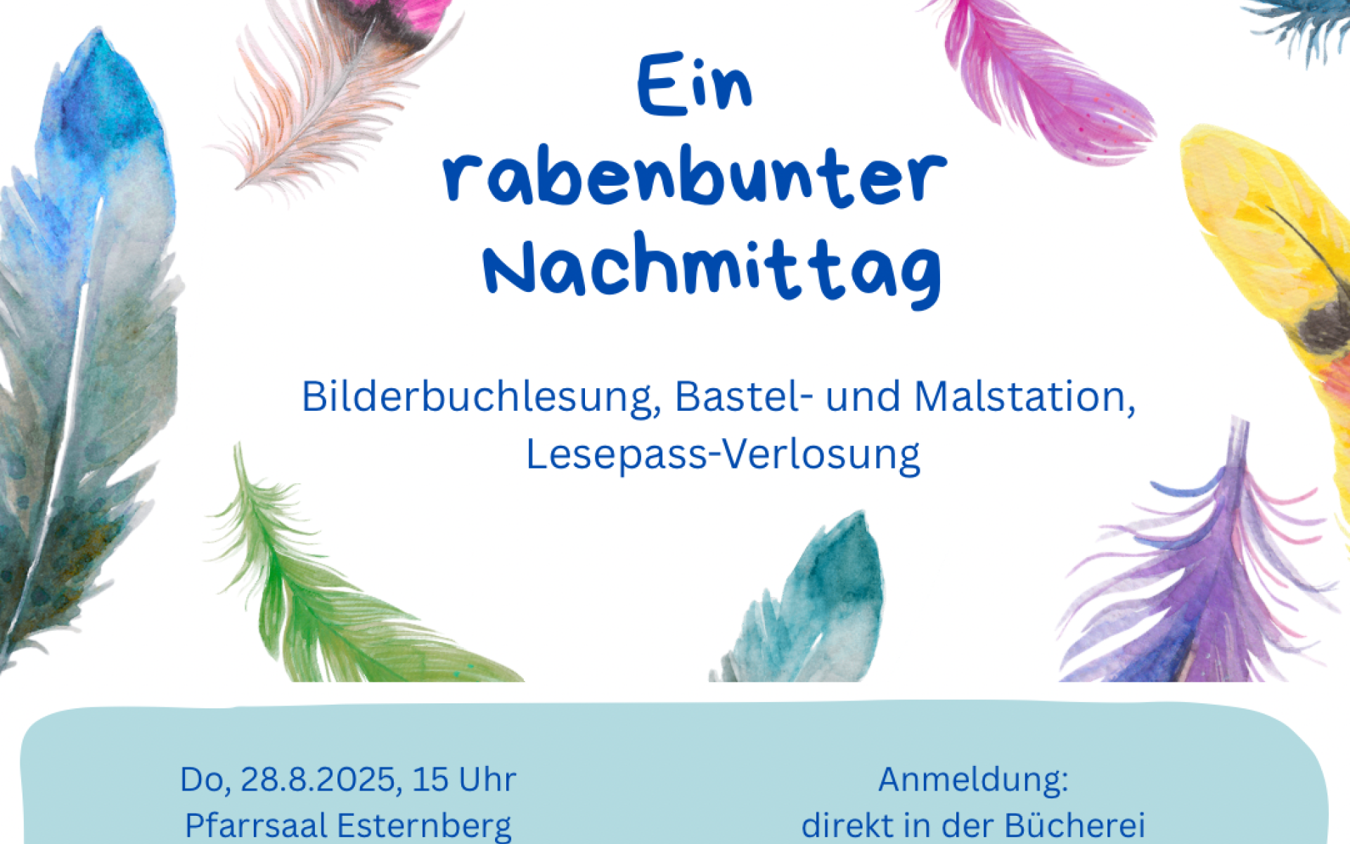 Ein rabenbunter Nachmittag
