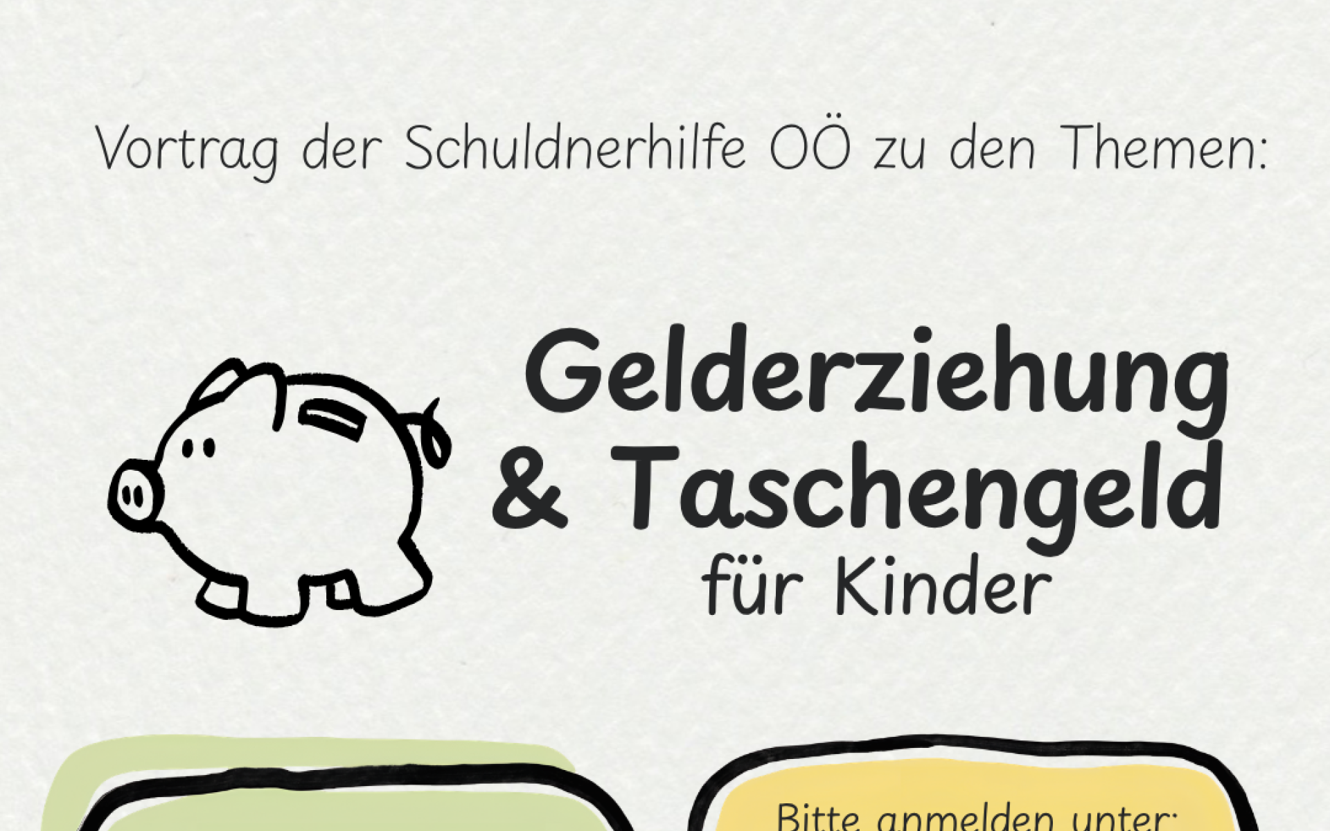 Gelderziehung und Taschengeld für Kinder